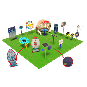 Космическая площадка (комплект Про без ограждения) - «globural.ru» - Рузаевка