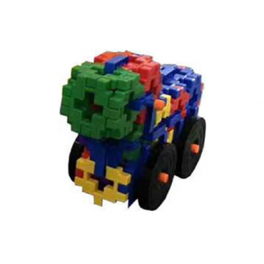 Набор для конструирования «Строительные интерактивные блоки стандарт» Комплект №3 "Машинка с колесами" - «globural.ru» - Рузаевка