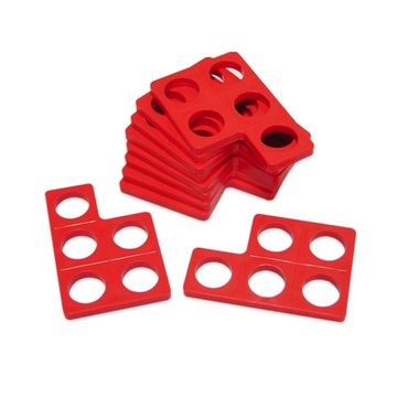 Нумирошка. Набор из 10 пластиковых форм - «Пятерки» по методике Нумикон - «globural.ru» - Рузаевка