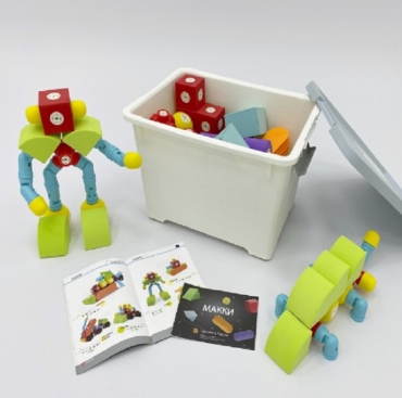 Мягкий магнитный конструктор «МАККИ 120» - «globural.ru» - Рузаевка