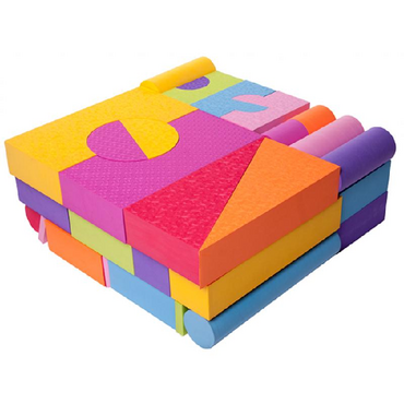 Конструктор мягкий 48 блоков ( вариант 3) - «globural.ru» - Рузаевка