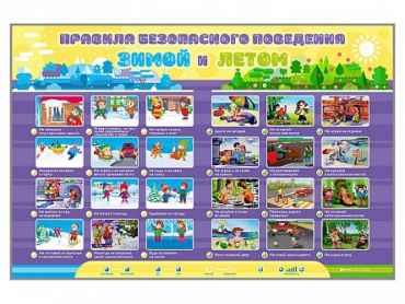 Интерактивный стенд "Правила безопасного поведения Зимой и Летом" - «globural.ru» - Рузаевка