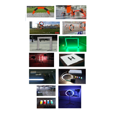 Стандартизированная трасса F3UDH-350 для обучения пилотов по классам F3U MultiGP LightSeries - «globural.ru» - Рузаевка