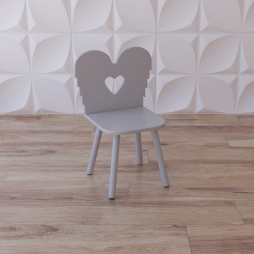 Стул «Ангельское сердечко» белый - «globural.ru» - Рузаевка