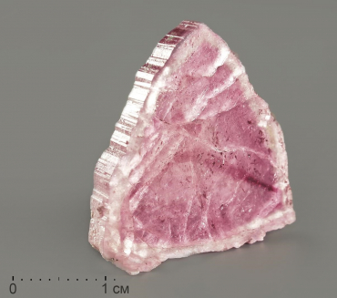 Турмалин (рубеллит), полированный срез - «globural.ru» - Рузаевка