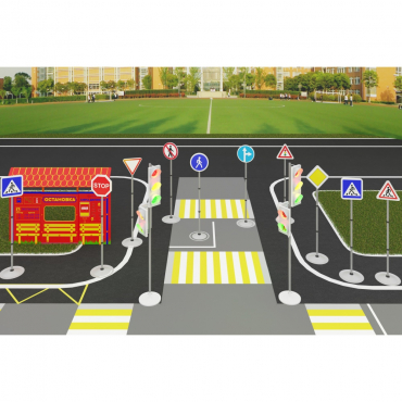 Автогородок "Юный пешеход" - «globural.ru» - Рузаевка