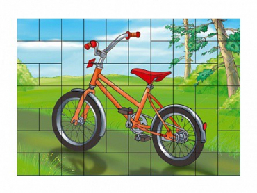 Магниты-пазлы "Велосипед" - «globural.ru» - Рузаевка
