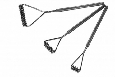 Комплект массажных логопедических зондов "Ежиная семья" на толстых ручках с накаткой - «globural.ru» - Рузаевка