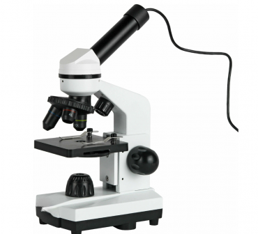 Микроскоп школьный Эврика 40х-1600х с видеоокуляром - «globural.ru» - Рузаевка