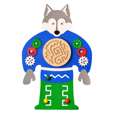 Бизиборд «Волчок- Серый Бочок» - «globural.ru» - Рузаевка