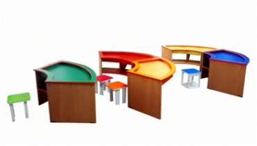 Детский тактильный песочный комплекс «Ручеек»  - «globural.ru» - Рузаевка