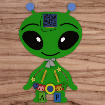 Бизиборд "Разумный пришелец" - «globural.ru» - Рузаевка