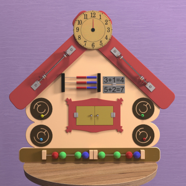 Бизиборд "Теремок" - «globural.ru» - Рузаевка