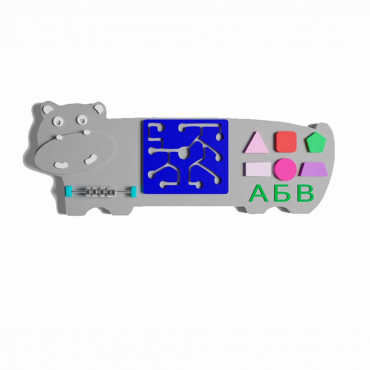 Бизиборд "Волшебный бегемотик" - «globural.ru» - Рузаевка