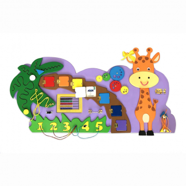 Бизиборд «Жираф» - «globural.ru» - Рузаевка