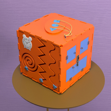 Бизикуб "Розовая мечта" - «globural.ru» - Рузаевка