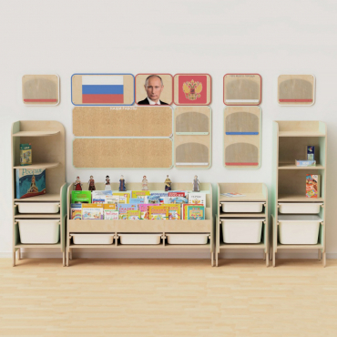 Большой уголок патриотического воспитания в группе ДОУ - «Родина моя» - «globural.ru» - Рузаевка