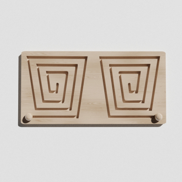 Такт-панель "Лабиринт-трапеция №5" - «globural.ru» - Рузаевка