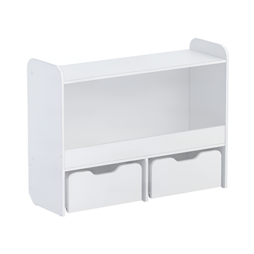 Стеллаж для игрушек и пособий "Росток 1" (белый) - «globural.ru» - Рузаевка