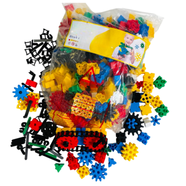 Конструктор STEM «Цепная передача» 369 деталей - «globural.ru» - Рузаевка