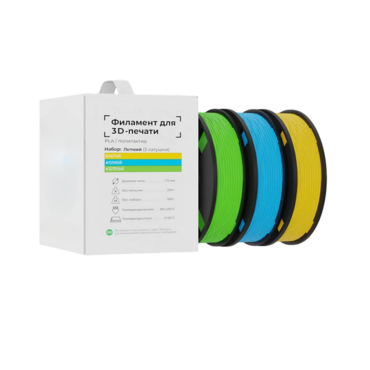 Набор Филамента для 3D-Печати "Летний" - «globural.ru» - Рузаевка