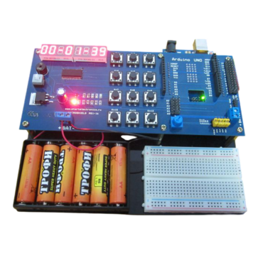 Набор для быстрого прототипирования электронных устройств на основе микроконтроллерной платформы "Макрошилд MS1-16 KV" - «globural.ru» - Рузаевка