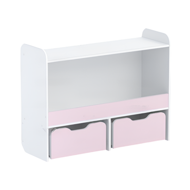 Стеллаж для игрушек и пособий "Росток 1" (белый/зефир) - «globural.ru» - Рузаевка