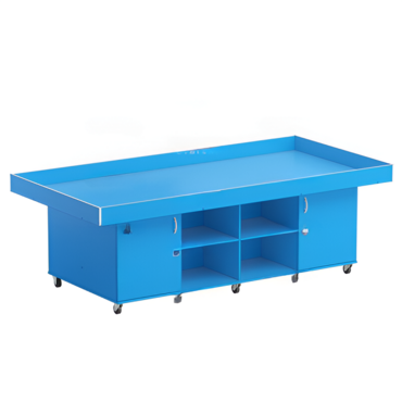 Стол для робототехники с дверками (синий) - «globural.ru» - Рузаевка