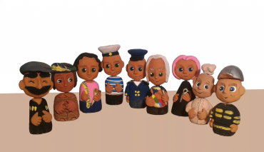 Дополнительный набор глиняных человечков для сказкотерапии и песочной терапии - «globural.ru» - Рузаевка