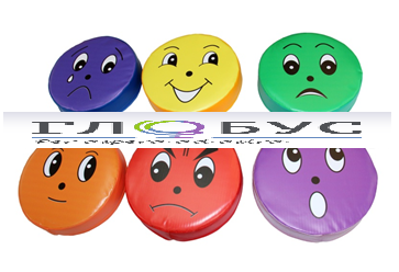 Набор мягких пуфиков "Эмоции" - «globural.ru» - Рузаевка