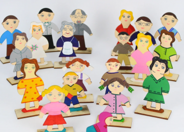 Фигурки для песочной терапии "Люди - эмоции" - «globural.ru» - Рузаевка