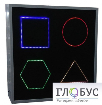 Интерактивная панель «Цветные фигуры-4» (вариант 3) - «globural.ru» - Рузаевка