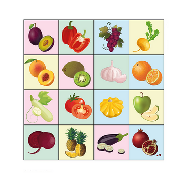 Коврик для логобота Пчелка "Фрукты" - «globural.ru» - Рузаевка