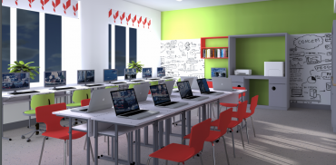 6.1 Мебель для проектной зоны. Одноместное рабочее место учащегося - «globural.ru» - Рузаевка