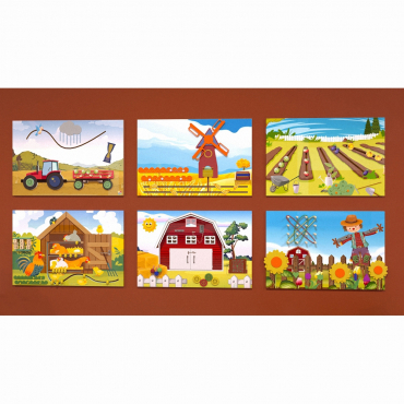 Комплект настенных панелей «Ферма» - «globural.ru» - Рузаевка