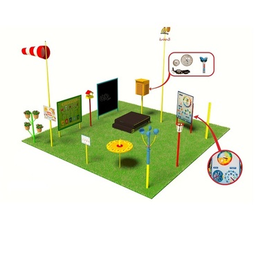 Метеорологическая площадка серия металлическая (комплект Стандарт плюс без ограждения)    - «globural.ru» - Рузаевка