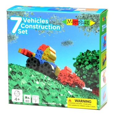 Конструктор «7 машин» 80 деталей - «globural.ru» - Рузаевка