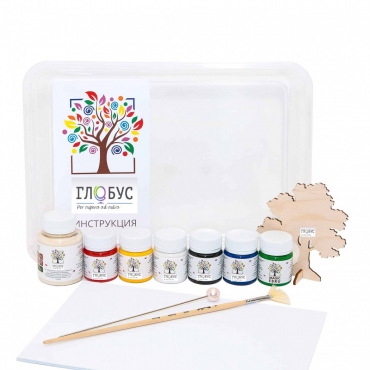 Набор ЭБРУ standart 6 цветов - «globural.ru» - Рузаевка