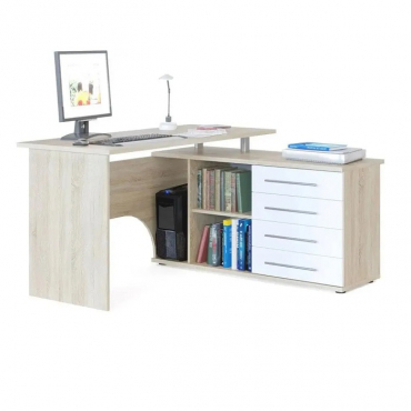 Стол с ящиками для хранения/тумбой - «globural.ru» - Рузаевка