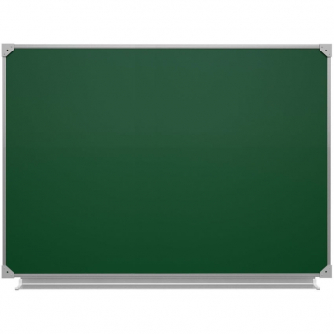 Меловая доска аудиторная одноэлементная магнитная зеленая эмалированная - «globural.ru» - Рузаевка