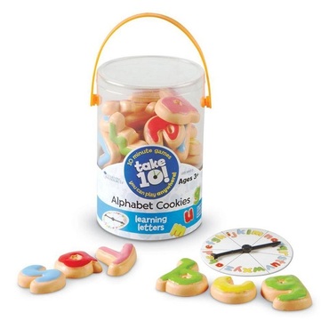 Англоязычное пособие "Собери 10! Печеньки Алфавит" - «globural.ru» - Рузаевка