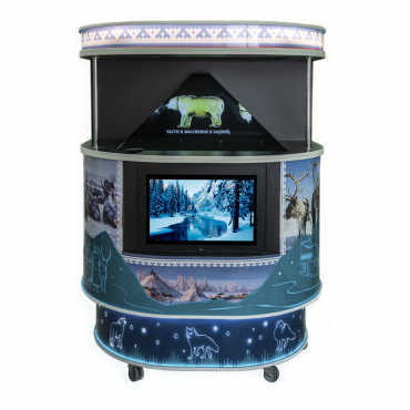 Голографическая 3D пирамида «PILLAR» - «globural.ru» - Рузаевка