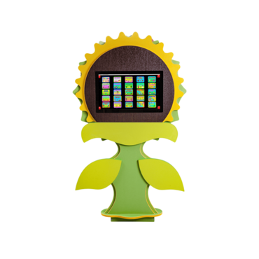 Интерактивная напольная пристенная доска «Подсолнух»  - «globural.ru» - Рузаевка