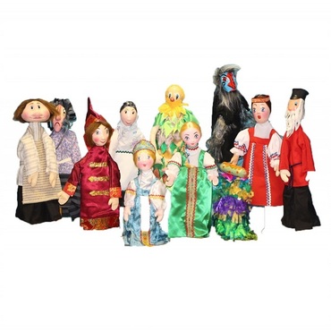 Комплект театральных кукол "Аленький цветочек" - «globural.ru» - Рузаевка