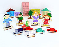 Фигурки для песочной терапии "Семья и дом" - «globural.ru» - Рузаевка