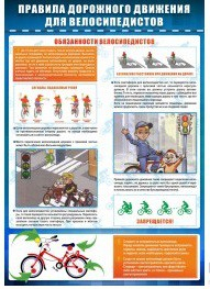 Стенд "ПДД для велосипедистов" - «globural.ru» - Рузаевка