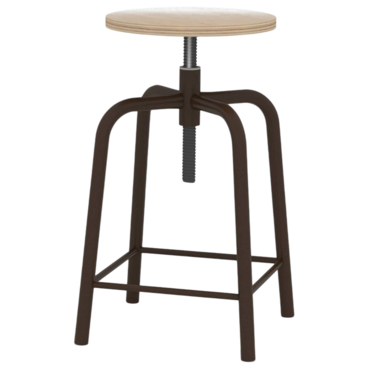 Табурет рабочий (винтовой механизм регулировки высоты сиденья) - «globural.ru» - Рузаевка