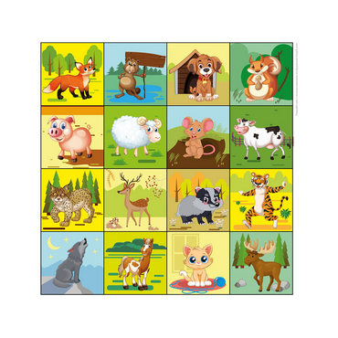 Коврик для логобота Пчелка "Животные" - «globural.ru» - Рузаевка